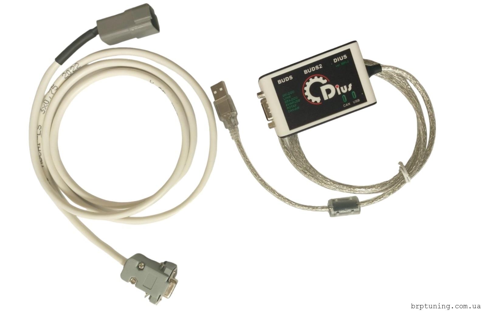 BRP BUDS / BUDS2 MPI-3 Diagnostic Kit All 4-TEC/E-TEC+FREE BUDS 1 License Megatech 10 years - Image 3